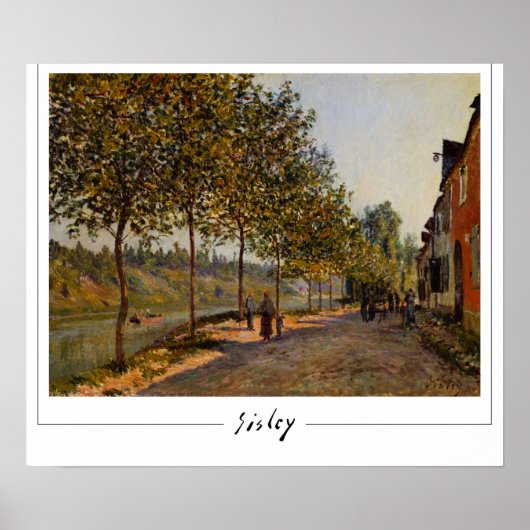 Alfred Sisley Zedign Art Poster #14 (Vorne)