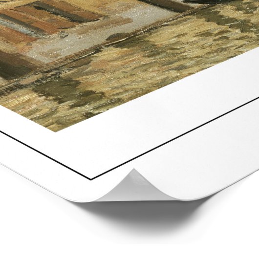 Alfred Sisley Zedign Art Poster #17 (Ecke)