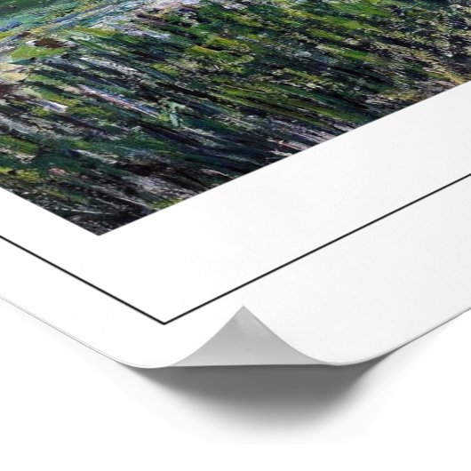 Alfred Sisley Zedign Art Poster #179 (Ecke)