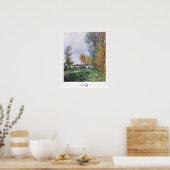 Alfred Sisley Zedign Art Poster #179 (Küche)