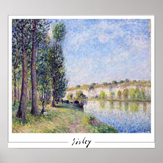 Alfred Sisley Zedign Art Poster #19 (Vorne)