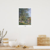Alfred Sisley Zedign Art Poster #345 (Küche)