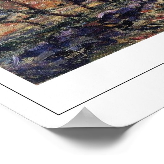 Alfred Sisley Zedign Art Poster #372 (Ecke)