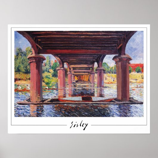 Alfred Sisley Zedign Art Poster #83 (Vorne)