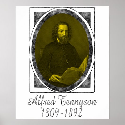 Alfred Tennyson Poster (Vorne)