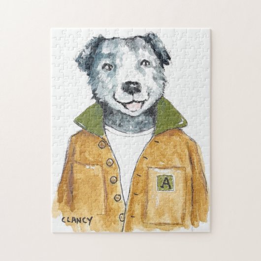 Alfred the cattle dog puzzle (Vertikal)
