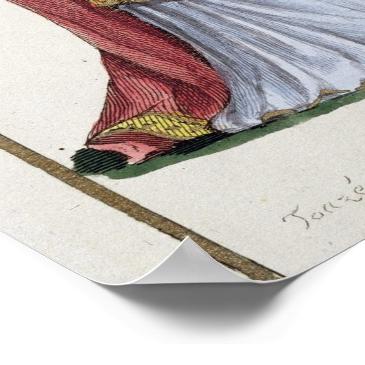 Alfred the Great (849-99) von 'Receuil des Estamp Poster (Ecke)