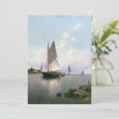 Alfred Thompson Bricher - Blue Point, Long Island Einladung (Stehend Vorderseite)