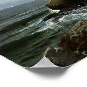 Alfred Thompson Bricher - Castle Rock, Marblehead Poster (Ecke)