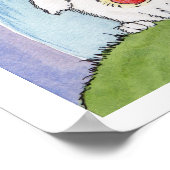 Alfred und die Rainbow Bridge Poster (Ecke)