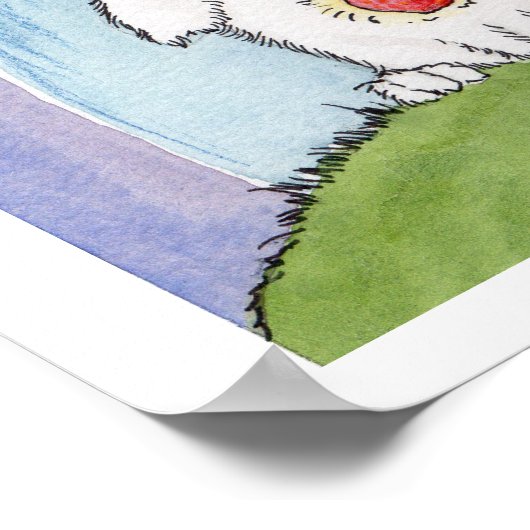 Alfred und die Rainbow Bridge Poster (Ecke)