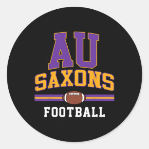 Alfred University Saxons Football Arch Vintag Des Runder Aufkleber