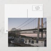 Alfred Zappa Memorial Bridge Postkarte (Vorne/Hinten)