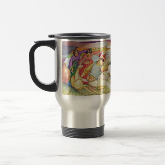 Alfredo Da Silva Potosi zu New Yorker Tasse (Links)