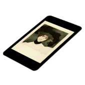 Alfredo Müller, Portrait Cléo de Mérode 1900 Poste Magnet (Linke Seite)