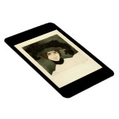 Alfredo Müller, Portrait Cléo de Mérode 1900 Poste Magnet (Rechte Seite)