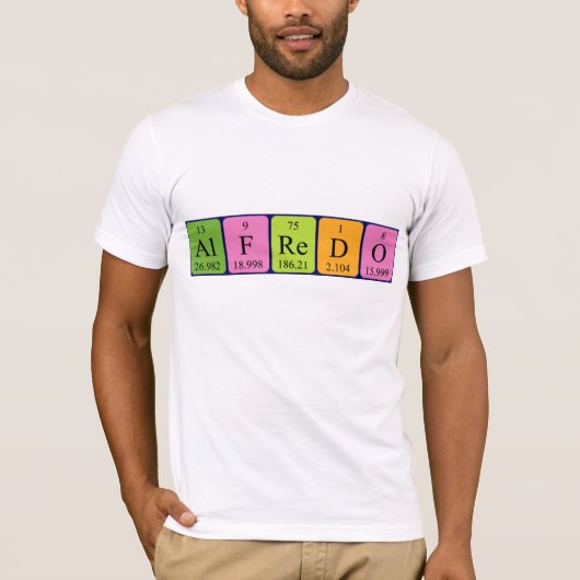 Alfredo Periodenname Shirt (Vorderseite)