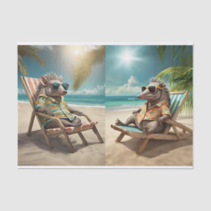 Alfredo und Valentino an der Côte d’Azur Seidenpapier