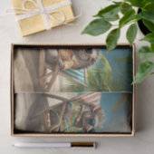 Alfredo & Valentino an der Côte d'Azur Seidenpapier (Geschenk)