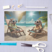 Alfredo & Valentino an der Côte d'Azur Seidenpapier (Handwerk)