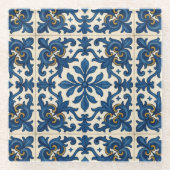 💙 "Alfresco & Fabulous" Glasuntersetzer (Vorderseite)