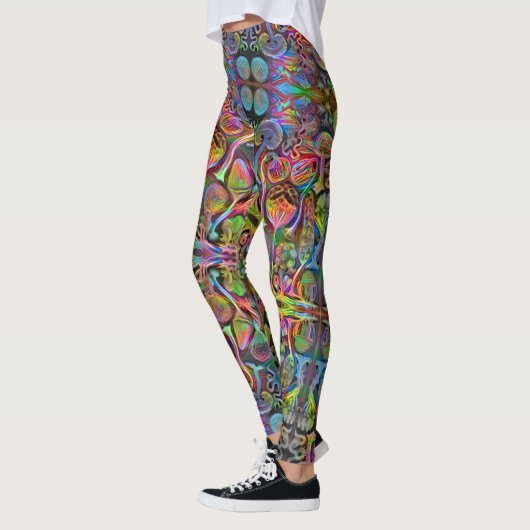 "Algaehuasca, "Druck-Leggings durch Dax + Haeckel Leggings (Links)
