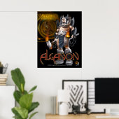 Alganon Argon Deity Poster (Heimbüro)