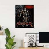Alganon Vakgarr Deity Poster (Heimbüro)