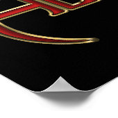 Alganon Xukiss Deity Poster (Ecke)