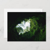 Algar do carvao: Terceira, Azoren Postkarte (Vorne/Hinten)