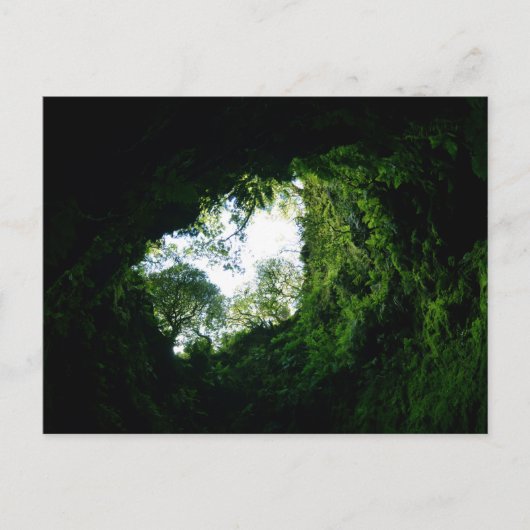 Algar do carvao: Terceira, Azoren Postkarte (Vorderseite)