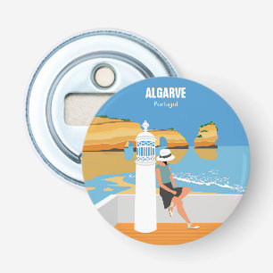 Algarve Beach Girl Reisen Vintag Flaschenöffner