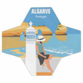 Algarve Beach Girl Reisen Vintag Fußball (Flach)