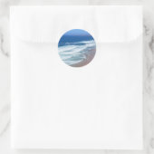 Algarve Beach, Portugal Runder Aufkleber (Tasche)