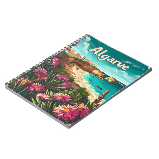 Algarve Coast Notizblock (Linke Seite)