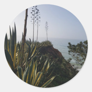 Algarve Coast Runder Aufkleber
