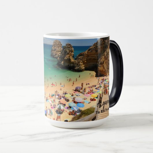 Algarve - das wahre Portugal Verwandlungstasse (VorderseiteRechts)