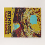Algarve Geschenk Portugal, Benagil Sea Cave Jigsaw Puzzle (Horizontal)