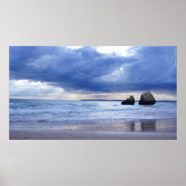 Algarve – Portugal – Beach – Strand – Sea – Meer Poster