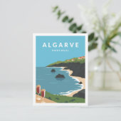 Algarve Portugal Berühmte Sehenswürdigkeiten Postkarte (Stehend Vorderseite)