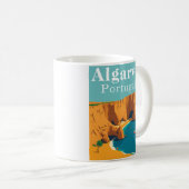 Algarve, Portugal Kaffeetasse (VorderseiteRechts)