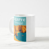Algarve, Portugal Kaffeetasse (Vorderseite Links)