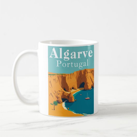 Algarve, Portugal Kaffeetasse (Links)