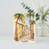 Algarve Portugal Landschaftlich Postkarte - Küsten (Stehend Vorderseite)