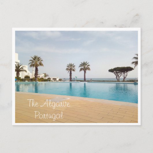 Algarve, Portugal Postkarte (Vorderseite)
