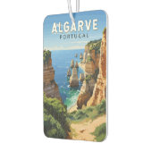 Algarve Portugal Reisen Art Vintag Autolufterfrischer (Links)