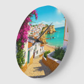 Algarve Portugal Reisen Große Wanduhr (Winkel)