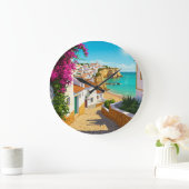 Algarve Portugal Reisen Große Wanduhr (Zuhause)