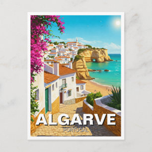 Algarve Portugal Reisen Postkarte