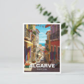 Algarve Portugal Reisen Postkarte (Stehend Vorderseite)